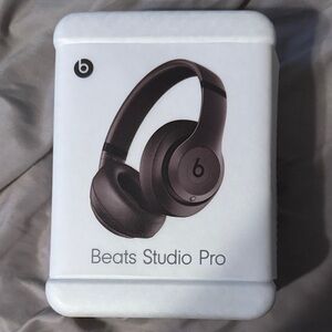 Brand New Beats Studio Pro Headphones - Brown